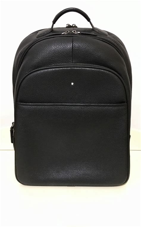 bolsa montblanc couro